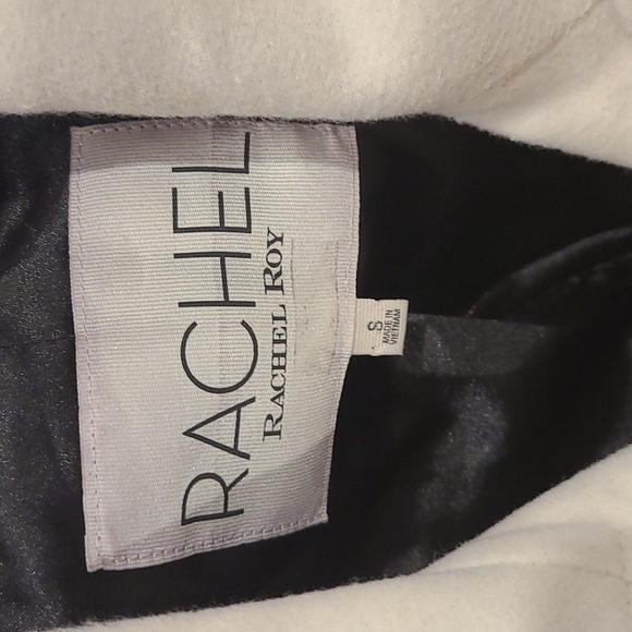 Rachel Roy Sleeveless cream Moto Vest - Picture 7 of 7